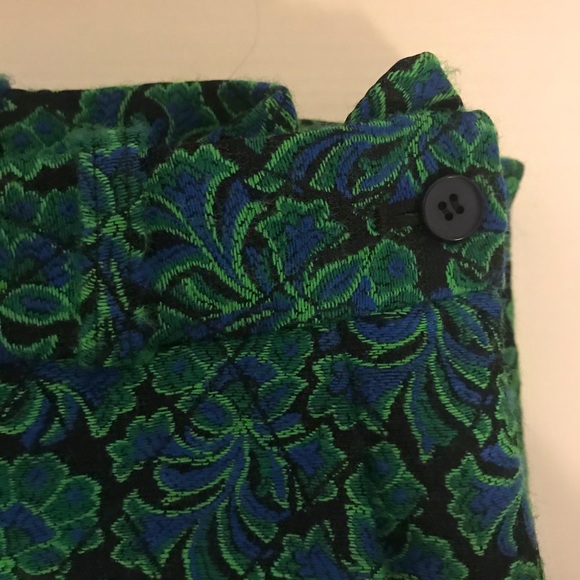 Yves Saint Laurent Wool Dress Pants (Green/Blue) - Picture 7 of 7